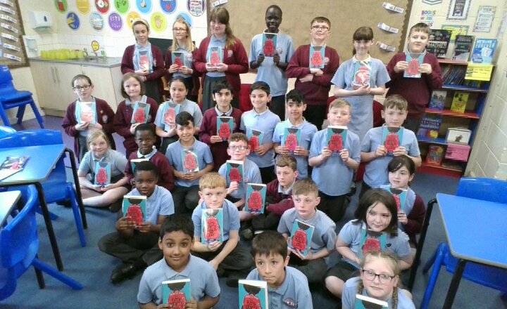 Image of Today we finished reading 'The Boy at the Back of the Class' which we thoroughly enjoyed. Please ask us about it.