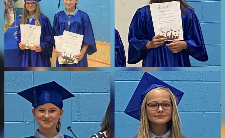 Image of Well done to Nicole, Tilly and Krista who all received gold awards at the Children's University Graduation this morning. From a very proud headteacher!