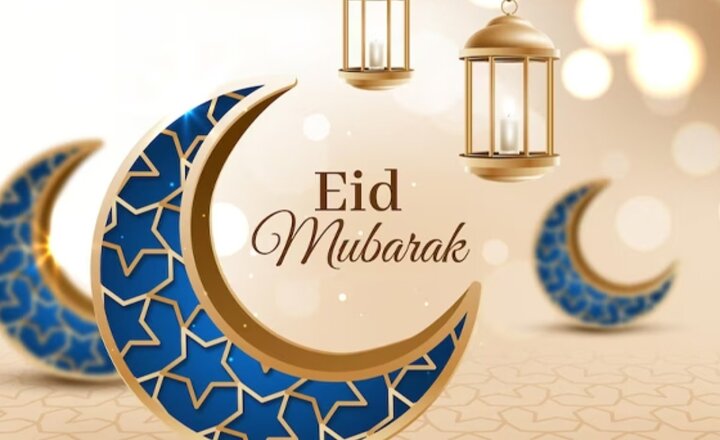 Image of Eid Mubarak to all our families who are celebrating the end of the holy month of Ramadan today and over the weekend.