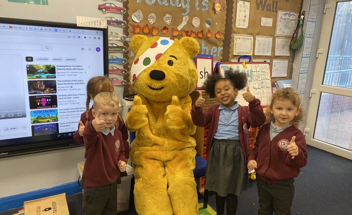 Image of Reception had a special visitor yesterday! 